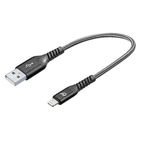 CAVO USB EXTREME MFI 15CM NERO