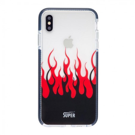 COVER FIAMMA TRASPARENTE IPHONE X XS