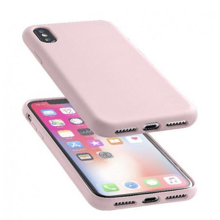 COVER SOFT TOUCH IPHONE X / XS ROSA