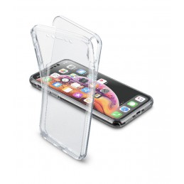 CUSTODIA FRONTE/RETRO IPHONE XS MAX TRASPARENTE