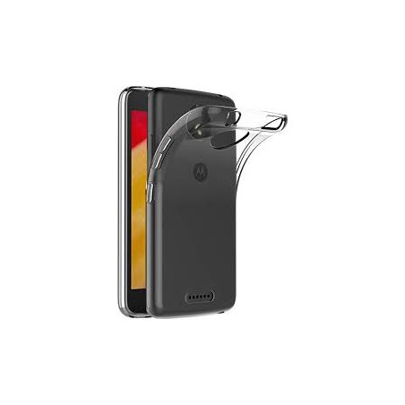 CUSTODIA TPU ULTRA SOTTILE PER MOTOROLA C PLUS TRASPARENTE