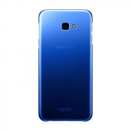 GRADATION COVER BLUE GALAXY J4+