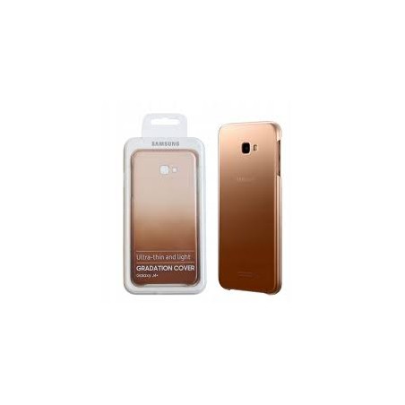 GRADATION COVER GOLD GALAXY J4+