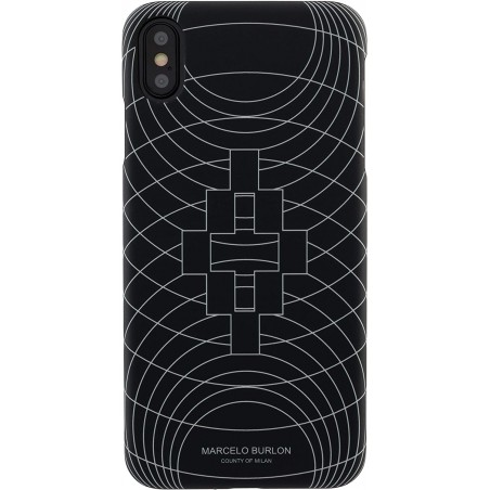 cover marcelo burlon iphone xs max  wireframek black