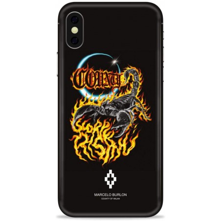 cover marcelo burlon iphone x/xs scorpio