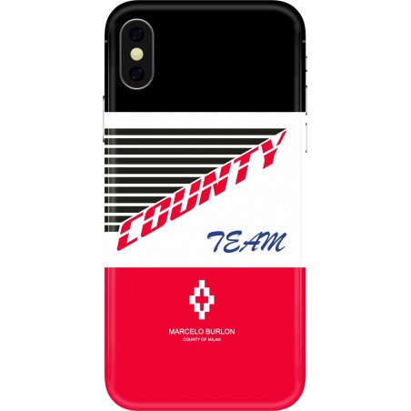 cover marcelo burlon iphone x/xs team