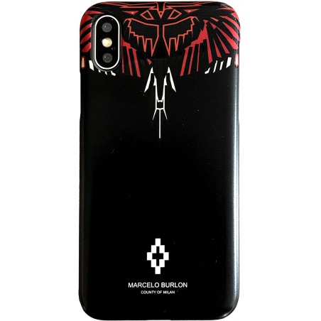 cover marcelo burlon iphone x/xs geowings