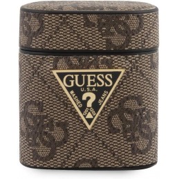 COVER GUESS SATINATA BEIGE PER AIRPODS 1/2