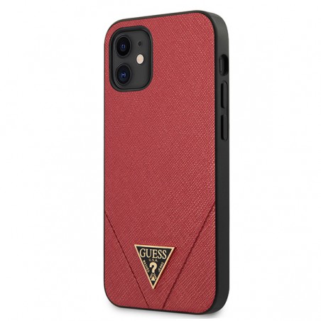 COVER HARD GUESS BLACK APPLE IPHONE 12 mini RED