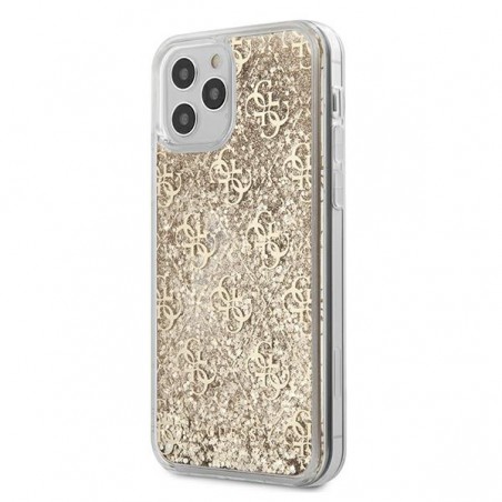 COVER HARD GUESS GLITTER APPLE IPHONE 12 mini  GOLD