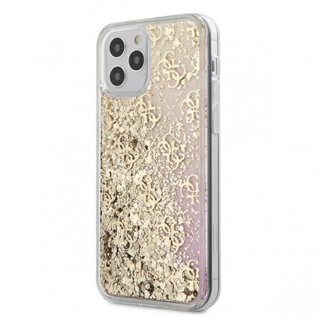 COVER HARD GUESS GLITTER APPLE IPHONE 12 mini  ROSEGOLD