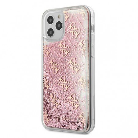 COVER HARD GUESS GLITTER APPLE IPHONE 12 mini ROSEGOLD