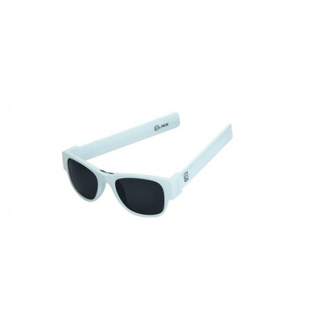 CLACK WHITE/WHITE POLARIZEDGREY LENS CAT. 3 UV400 Polarizzate antiriflesso Effetto Specchio Protezione raggi UV-A UV-B
