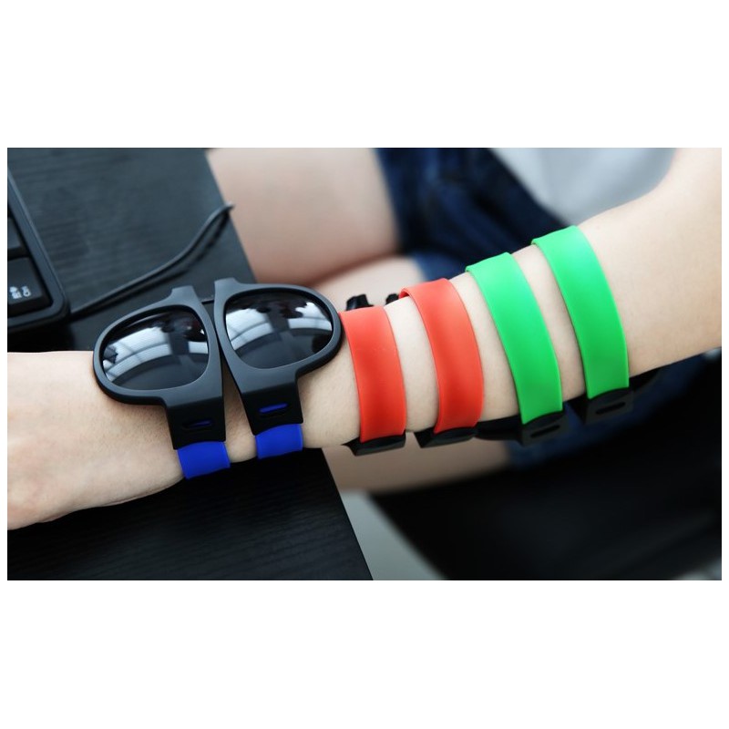 occhiale da sole click clack polarized cat.3 uv400 antiriflesso, protezione raggi uv-a e uv-b