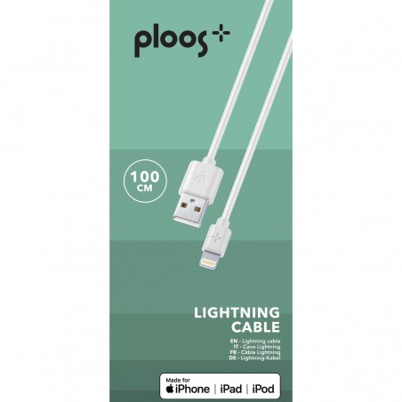 cavo dati 1 metro lightning bianco
