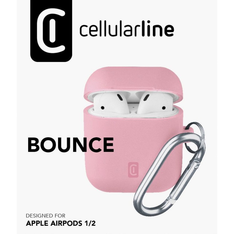 custodia bounce airpods 1 & 2 rosa