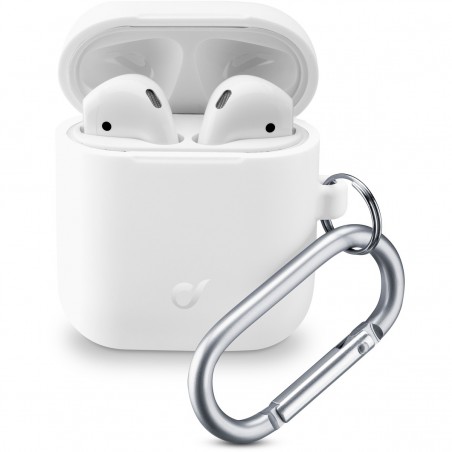 custodia bounce airpods 1 & 2 bianco