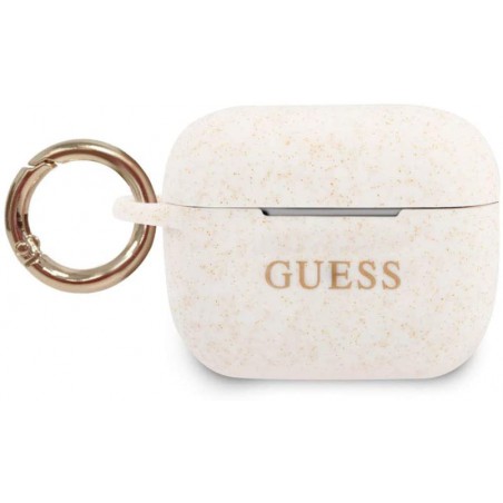 COVER GUESS AIRPODS PRO SILICONE BIANCO
