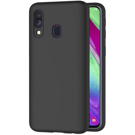 cover in silicone per samsung a20s black