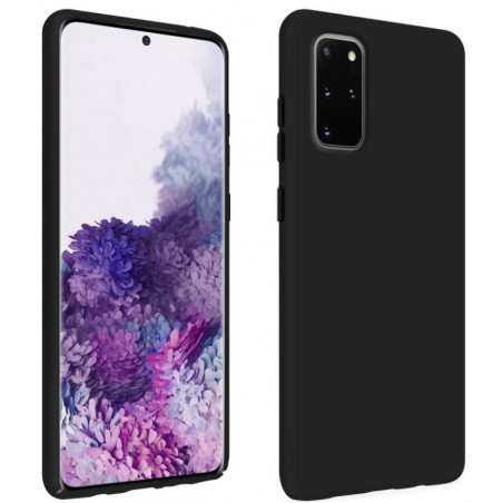 cover in silicone per samsung s20  plus black