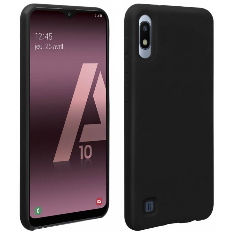 cover in silicone per samsung a10 black