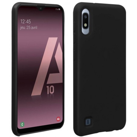 cover in silicone per samsung a10 black