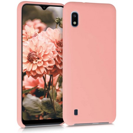 cover in silicone per samsung a10 pink