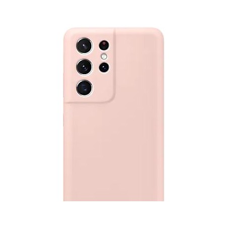 cover in silicone per samsung a72 5g  rosa