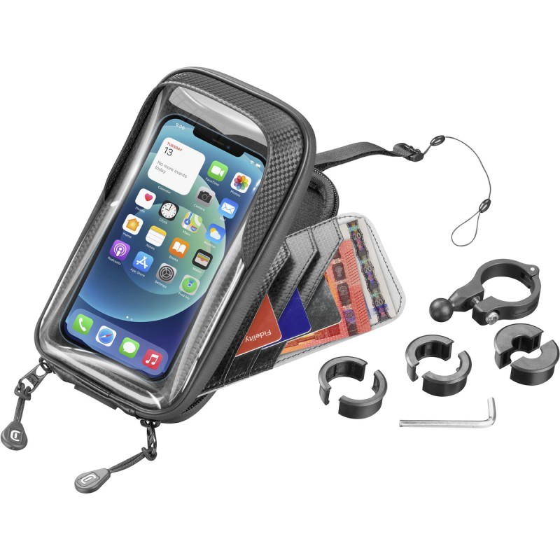 supporto da moto universale waterproof nero