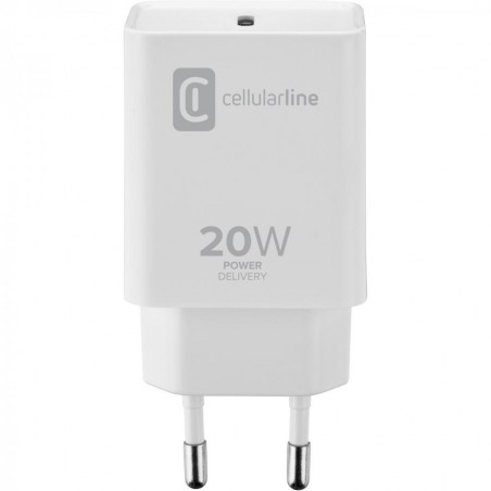 CARICABATTERIA DA RETE USB-C 20 Watt BIANCO