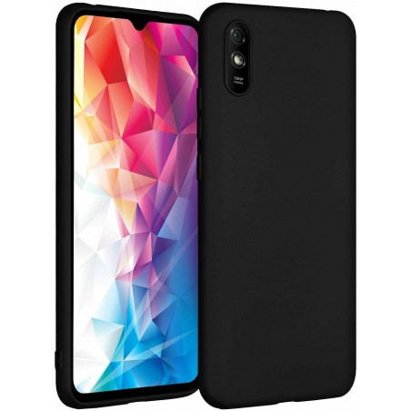 cover in silicone per xiaomi redmi 9a nera