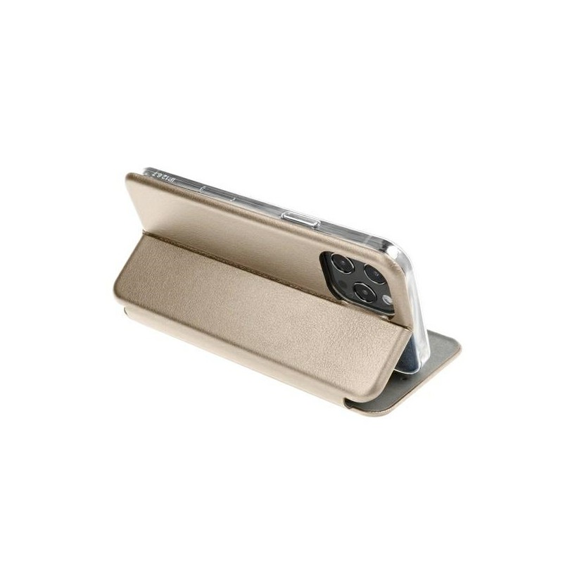 book a32 4g con porta carte di credito chiusura magnetica gold