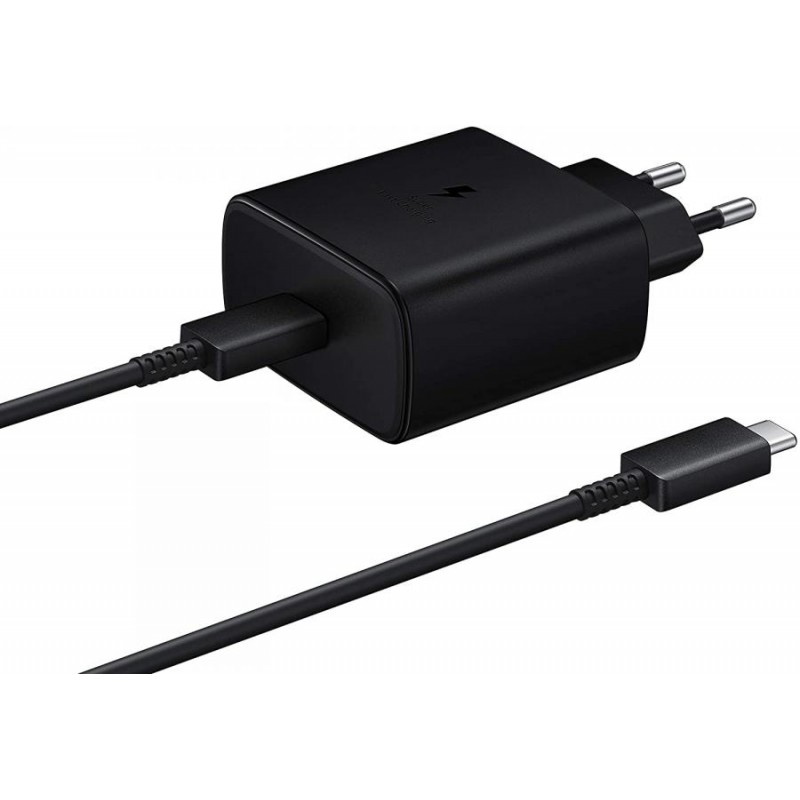 CARICABATTERIA ORIGINALE SAMSUNG 45 Watt COMPLETO DI CAVO USB-C