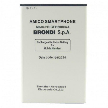 batteria brondi bigfp2000aa amico smartphone