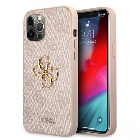 COVER GUESS IPHONE 12 / 12 PRO PINK