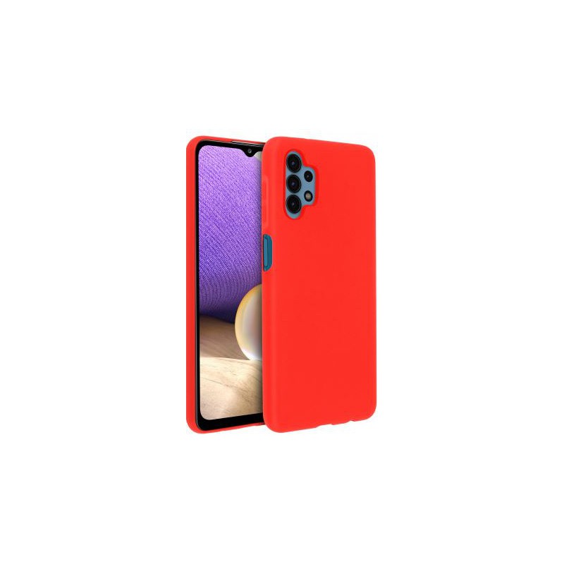 COVER IN SILICONE PER SAMSUNG A32 5G ROSSO CORALLO