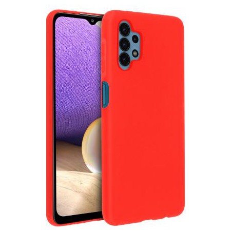 COVER IN SILICONE PER SAMSUNG A32 5G ROSSO CORALLO