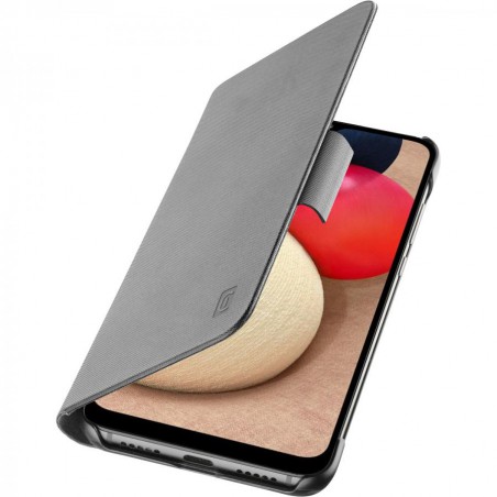 CUSTODIA A LIBRO BOOK 3 GALAXY A02s NERO