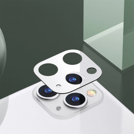 vetro protettivo fotocamere iphone 11 pro bianco