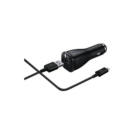 CARICABATTERIE DA AUTO USB MICRO USB CAVO AUTO 12/24VADAPTIVE FAST CHARGER