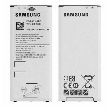 batteria samsung a3 2016 a310 eb-ba310abe