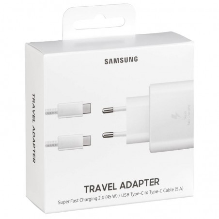 CARICABATTERIE SAMSUNG 25 W CON CAVO USBC / USBC