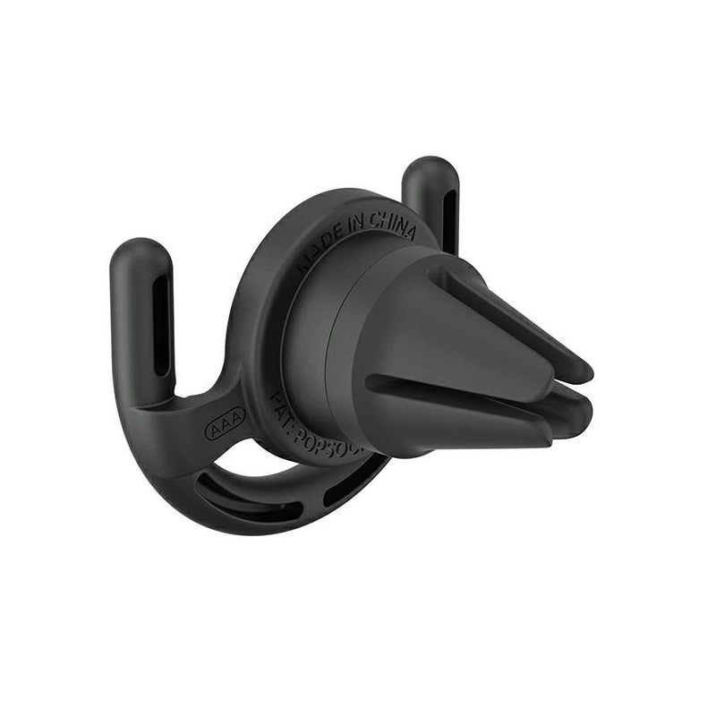 SUPPORTO AUTO DA BOCCHETTA AREAZIONE PER POSOCKET NERO