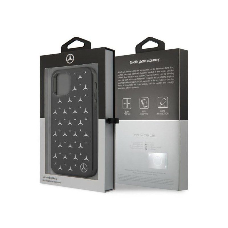 cover mercedes iphone 12/12 pro nera