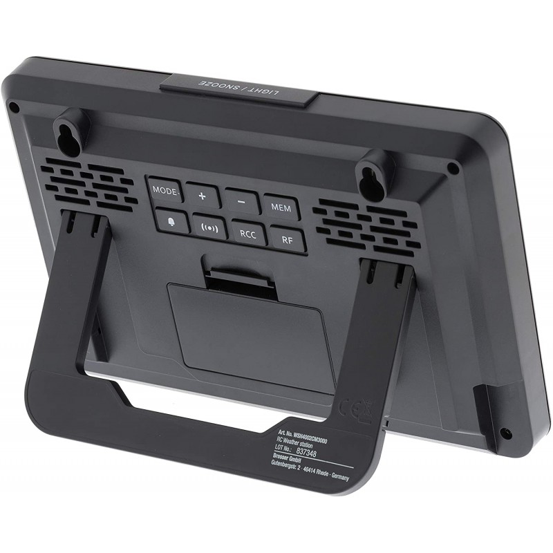 previsioni del tempo con temperatura e umidità interna e esterna radiocontrollato