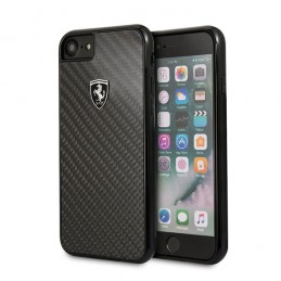 cover ferrari tipo carbonio apple iphone 6 / 6s /  7/ 8 / se ( 2020 )