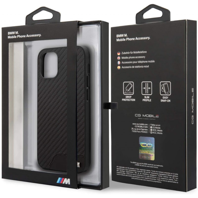 cover bmw iphone 12 pro max nera