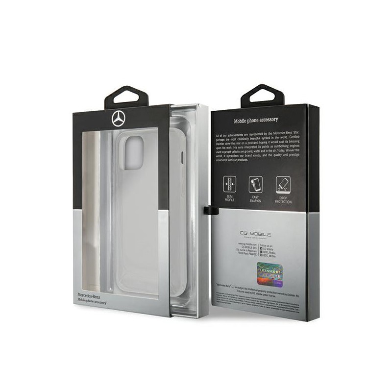 cover mercedes iphone 12 / 12 pro trasparente