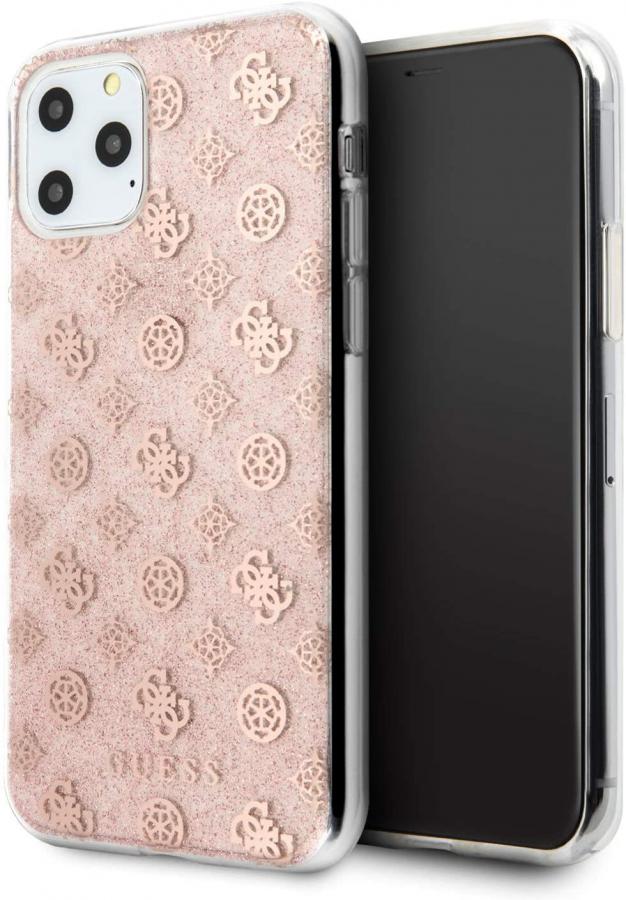 Buy Guess Printed Hard Backcover For Iphone 11 PRO Black Online in